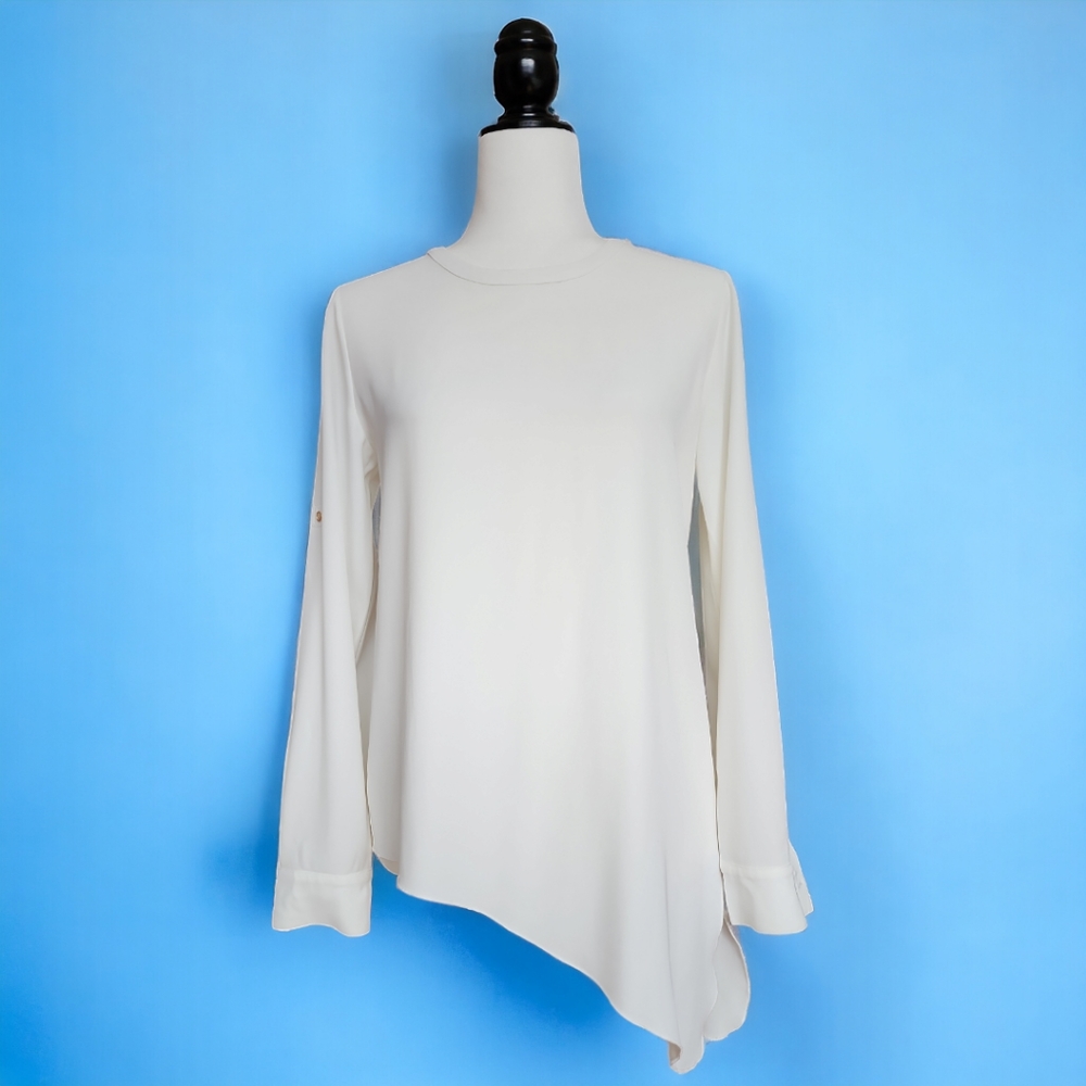 Calvin Klein Asymmetrical Long Sleeves Top